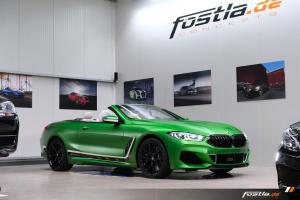 2019 BMW M850i xDrive Convertible Matte Krypton Green by Fostla Design (G14)